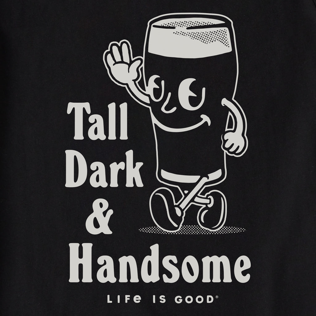 Unisex Tall Dark & Handsome Shoulder-Striped Ringer Tee product image 2