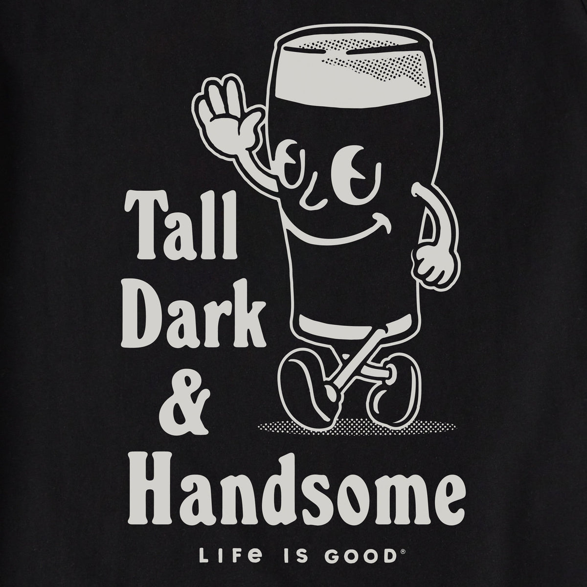 Unisex Tall Dark & Handsome Shoulder-Striped Ringer Tee product image 2