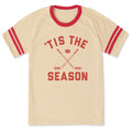 Unisex Tis the Season Hockey Sleeve-Striped Tee product image 1