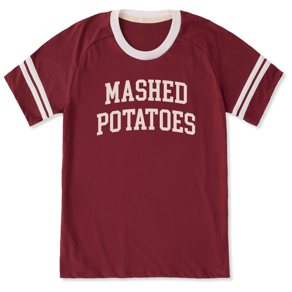 Unisex Mashed Potatoes Athletic Arch Sleeve-Striped Tee product image 1