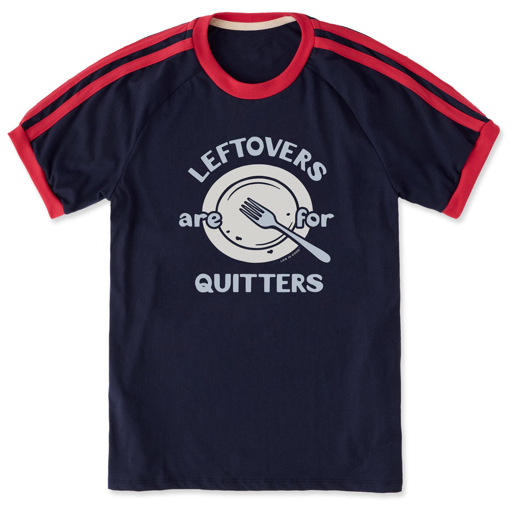 Unisex Leftovers are for Quitters Plate Shoulder-Striped product image 1