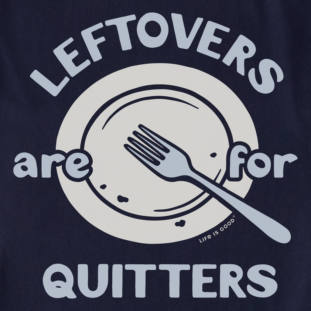 Unisex Leftovers are for Quitters Plate Shoulder-Striped product image 2