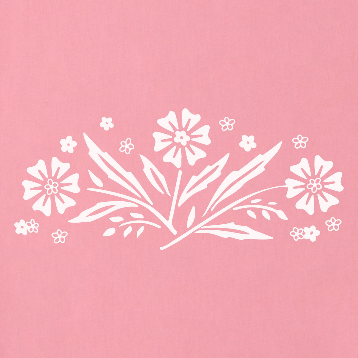 Unisex Retro Floral Shoulder-Striped Ringer Tee product image 2