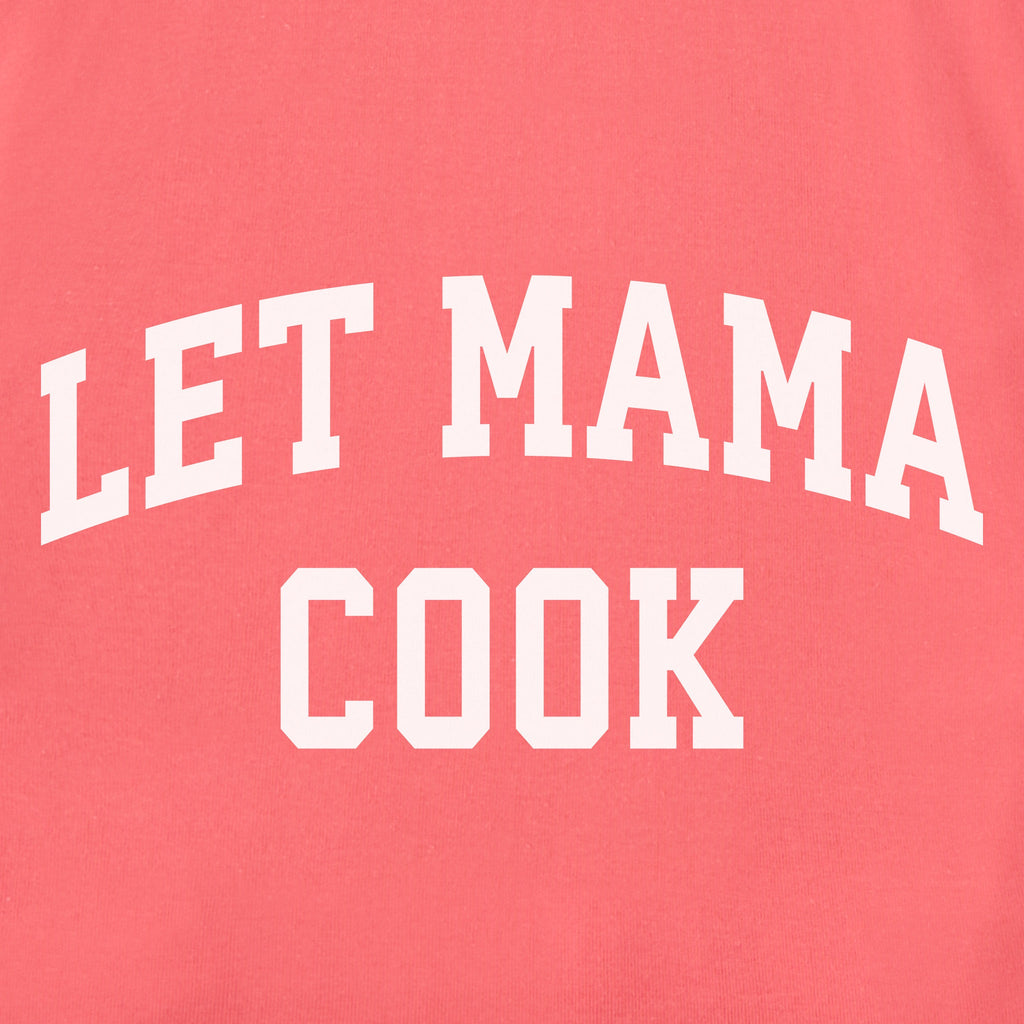 Women's Let Mama Cook Arch Shoulder-Striped Ringer Tee product image 2