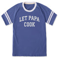 Unisex Let Papa Cook Arch Sleeve-Striped Tee product image 1