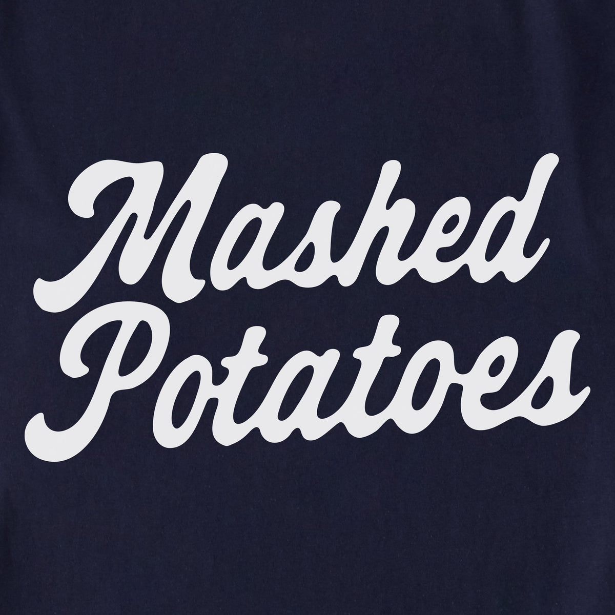 Women's Mashed Potatoes Script Shoulder-Striped Ringer Tee product image 6