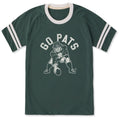 Unisex Go Pats Leprechaun Sleeve-Striped Tee product image 1