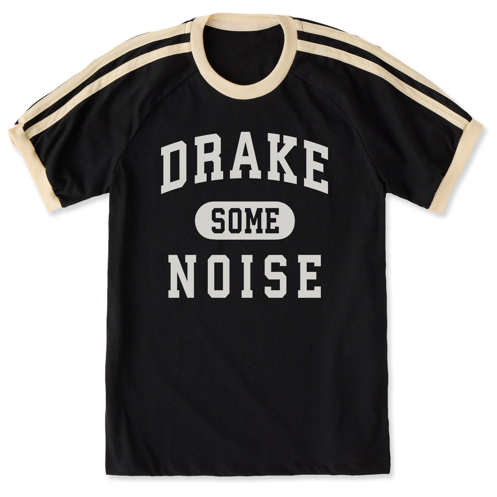 Unisex Drake Some Noise Shoulder-Striped Ringer Tee product image 1