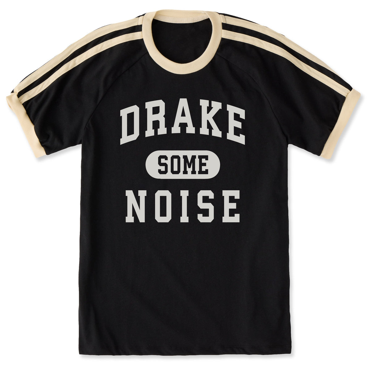 Unisex Drake Some Noise Shoulder-Striped Ringer Tee product image 1