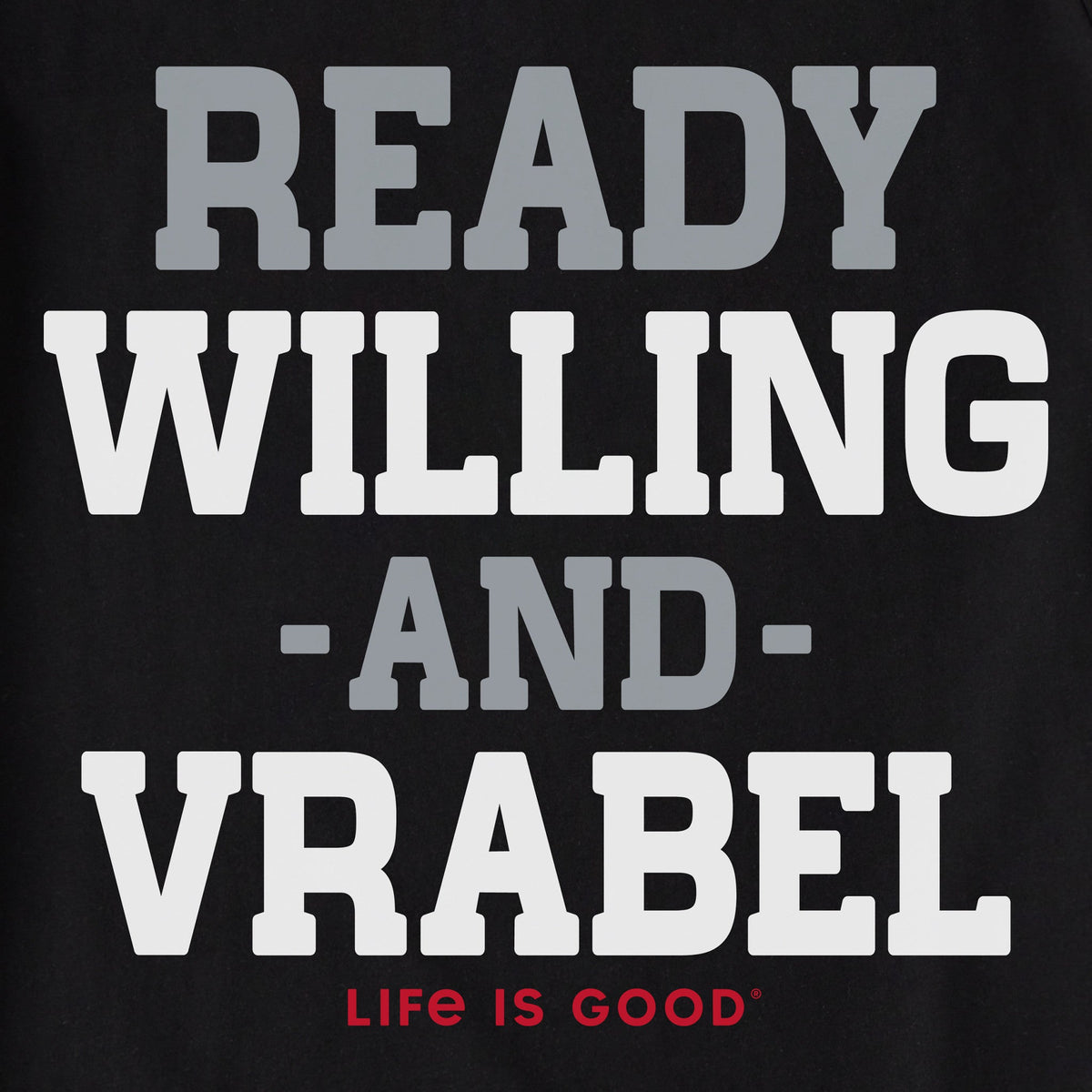 Unisex Ready Willing and Vrabel Shoulder-Striped Ringer Tee product image 2
