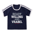 Women's Ready Willing and Vrabel Shoulder-Striped Ringer Tee product image 1