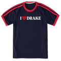 Unisex I Love Drake Shoulder-Striped Ringer Tee product image 1