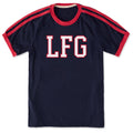 Unisex LFG Shoulder-Striped Ringer Tee product image 1