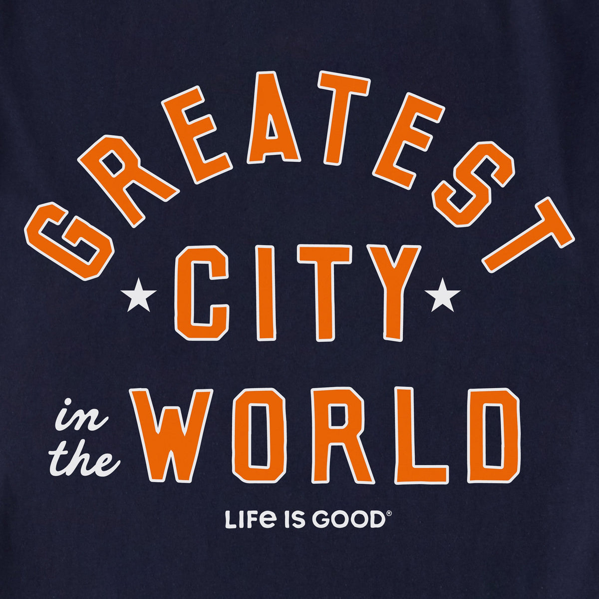 Women's Greatest City in the World Arch Shoulder-Striped product image 2