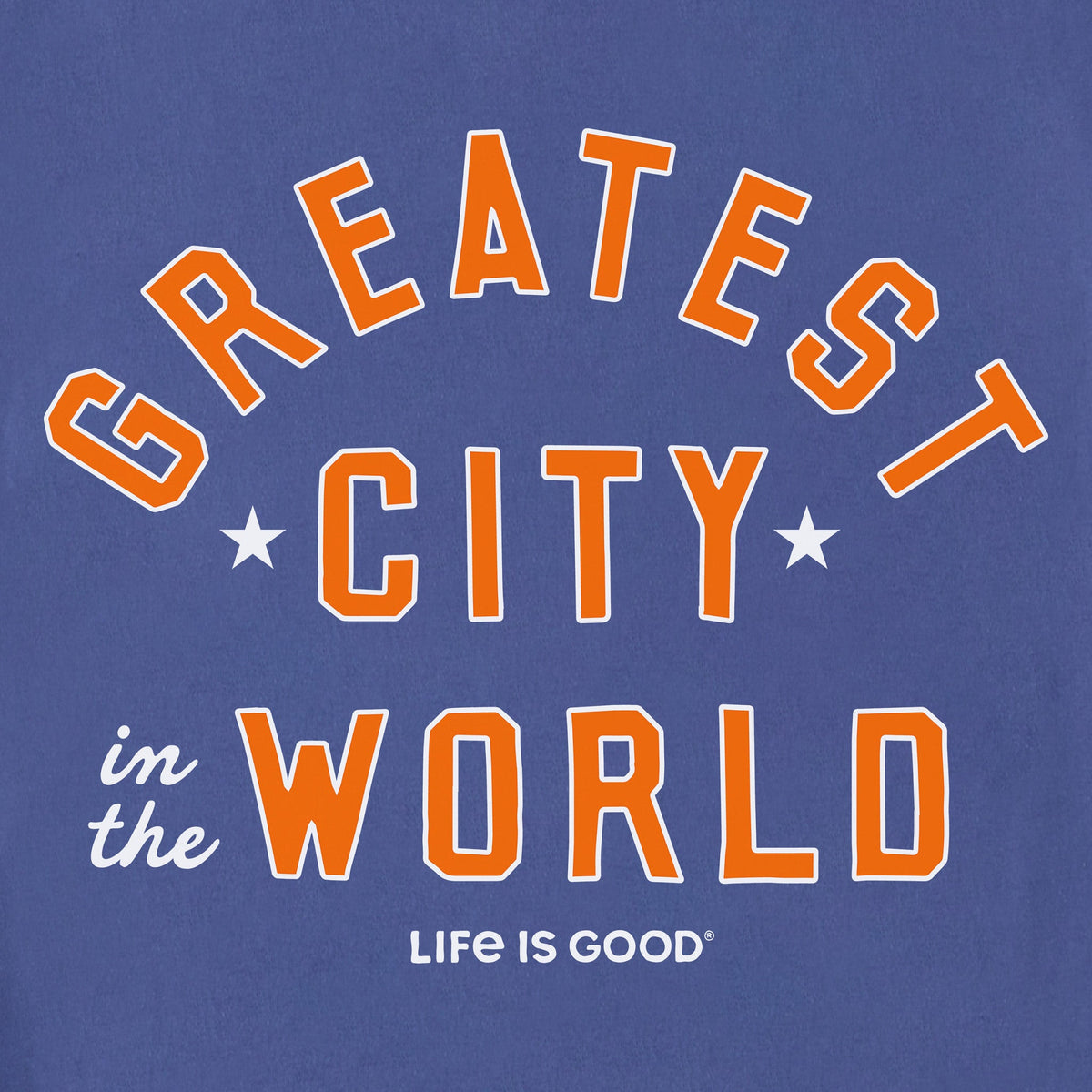 Unisex Greatest City in the World Arch Sleeve-Striped Tee product image 2