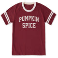 Unisex Pumpkin Spice Arch Sleeve-Striped Tee product image 1