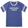 Unisex Deviled Eggs Cooper Sleeve-Striped Tee product image 1