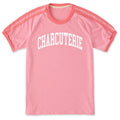 Unisex Charcuterie Athletic Arch Shoulder-Striped Ringer Tee product image 1