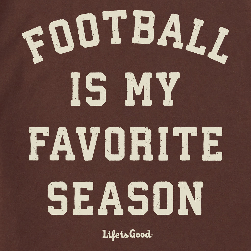 Unisex Football is My Favorite Season Sleeve-Striped Tee product image 2