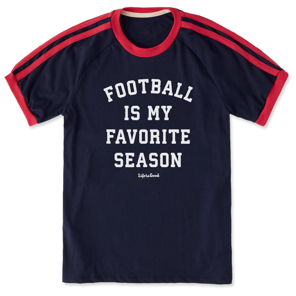 Unisex Football is My Favorite Season Shoulder-Striped product image 1