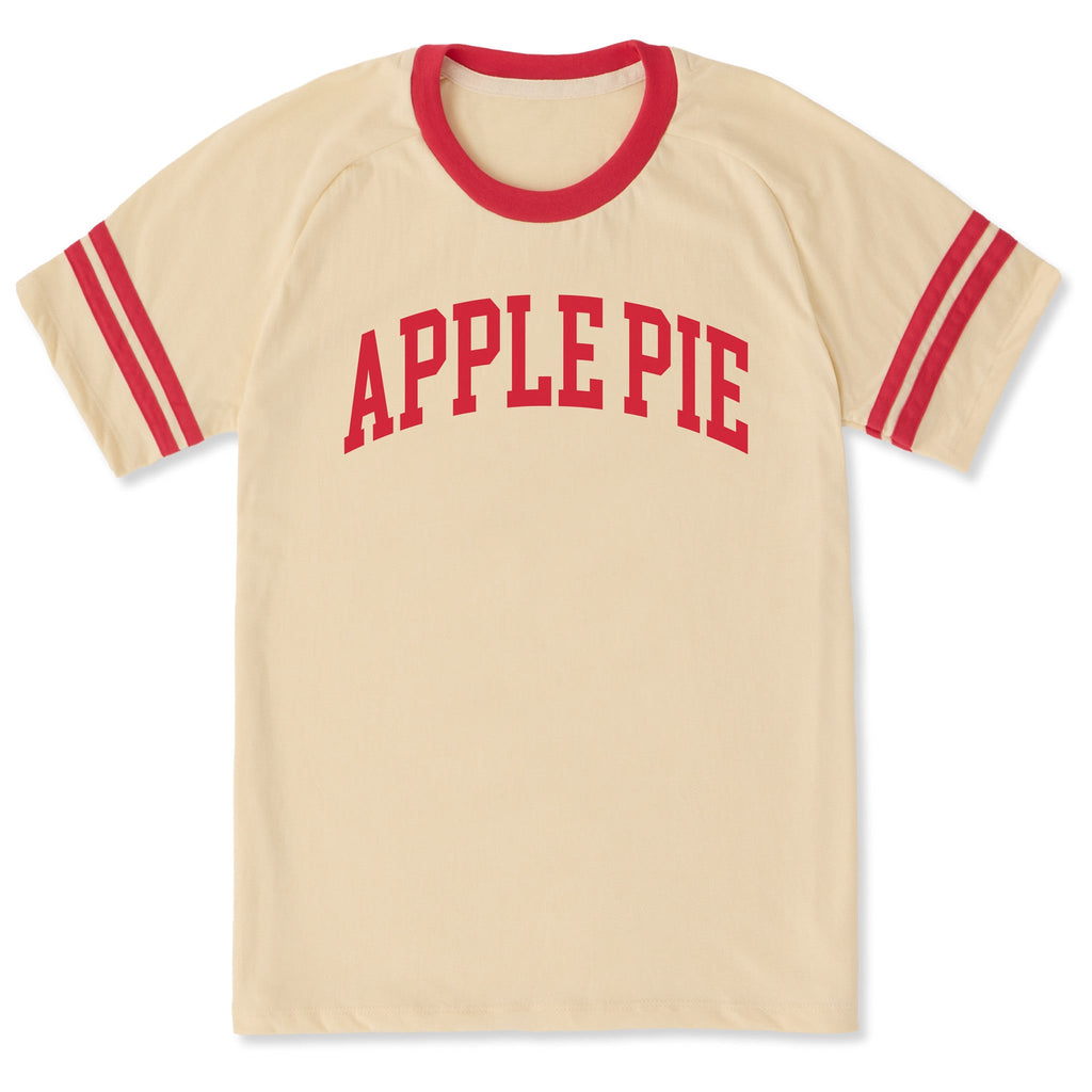 Unisex Apple Pie Athletic Arch Sleeve-Striped Tee product image 1