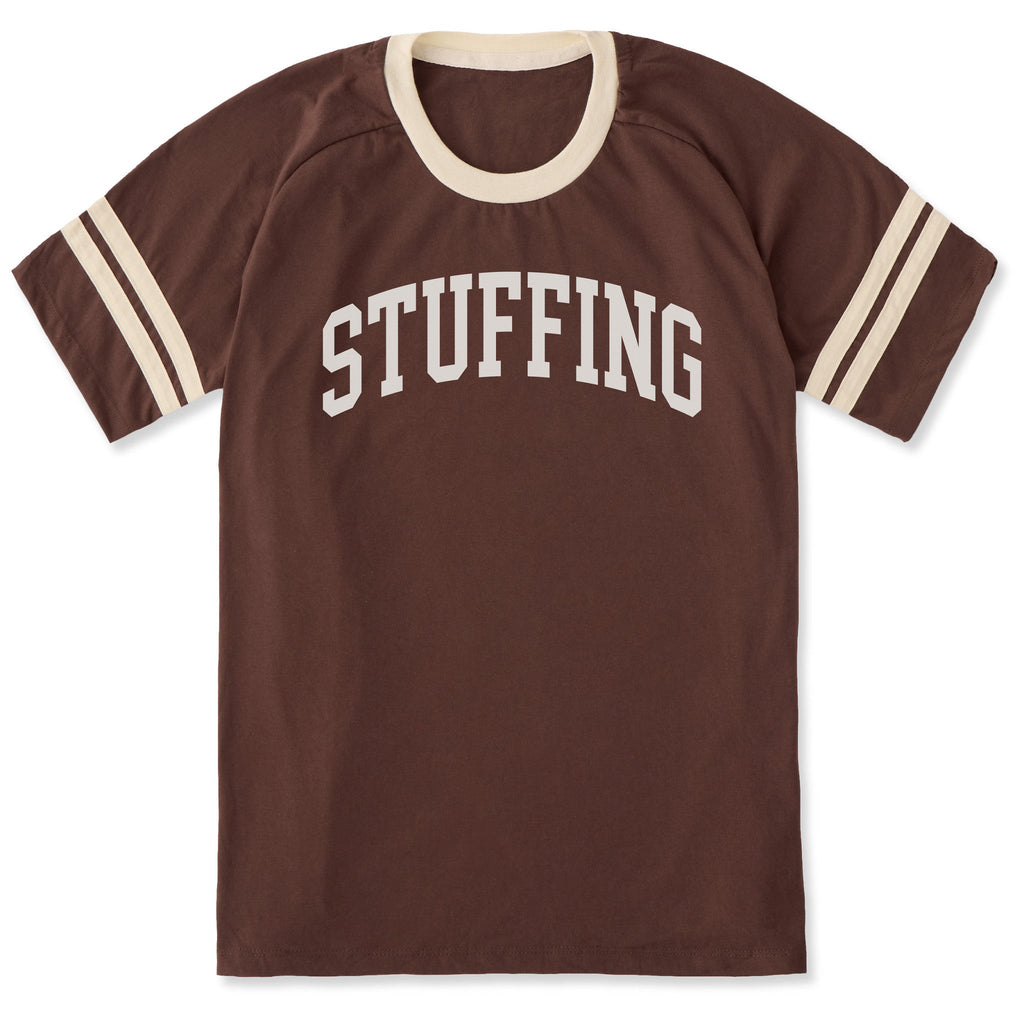 Unisex Stuffing Athletic Arch Sleeve-Striped Tee product image 1