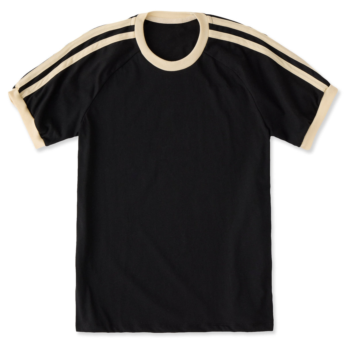 Unisex Solid Shoulder-Striped Ringer Tee product image 7