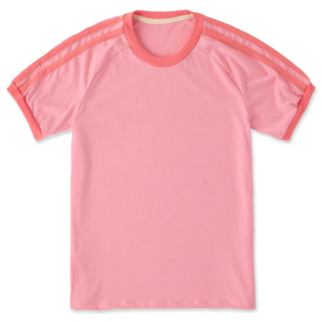 Unisex Solid Shoulder-Striped Ringer Tee product image 20