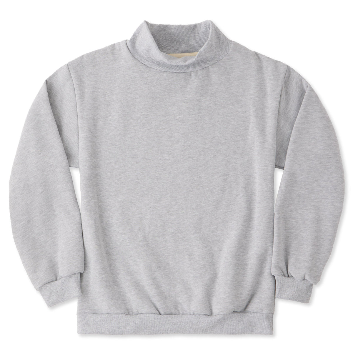 Unisex Solid Mock Neck Fleece Crew product image 25