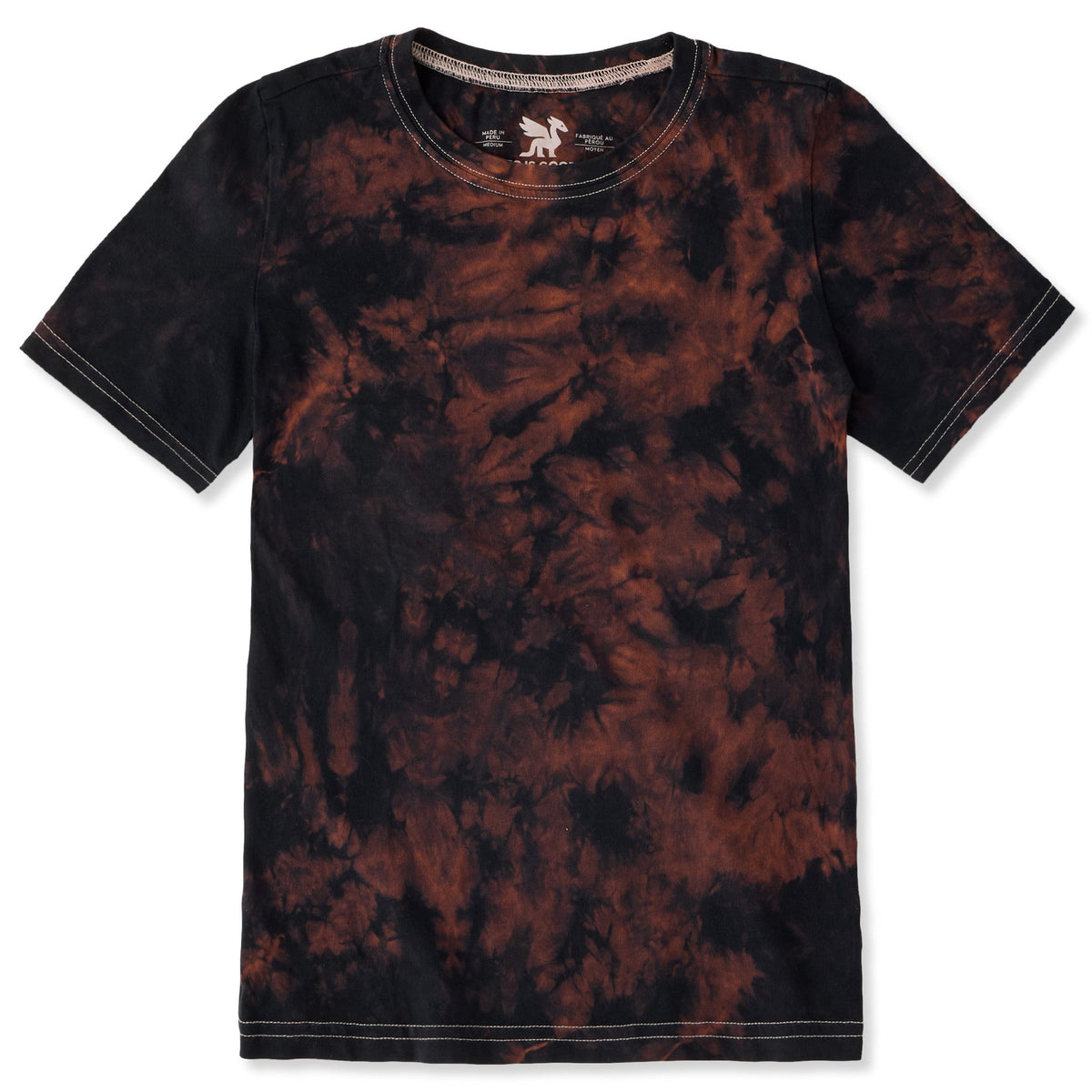 Kids Solid Short Sleeve Crusher Tie-Dye Tee product image 1