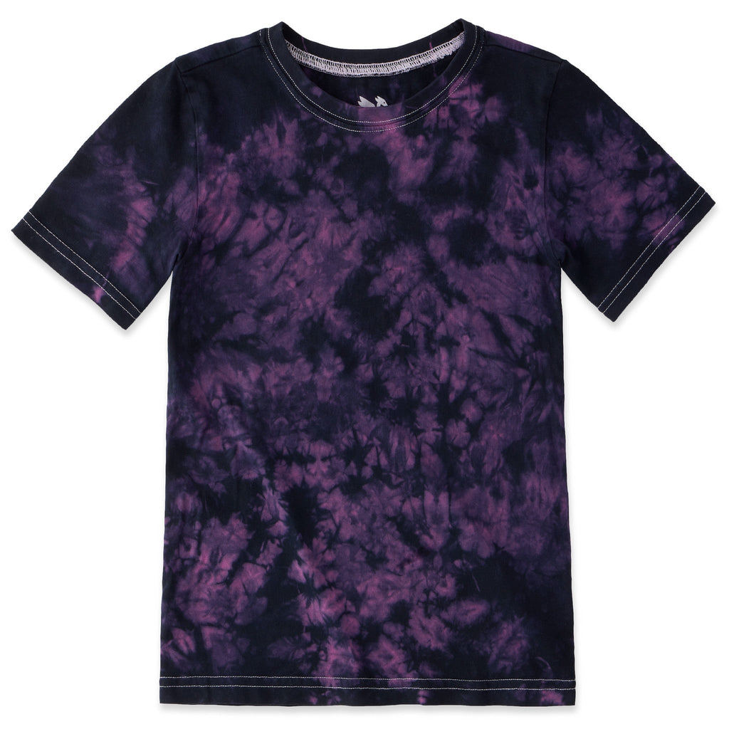 Kids Solid Short Sleeve Crusher Tie-Dye Tee product image 2