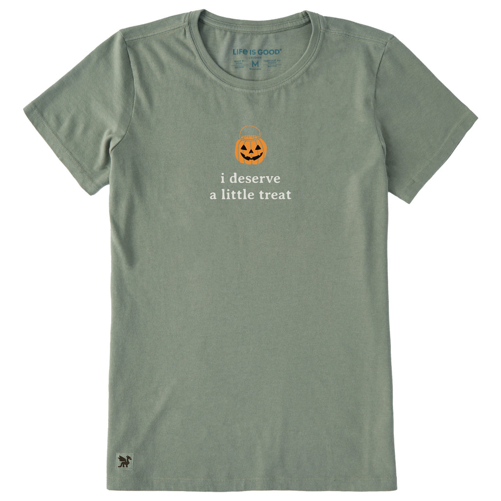 Women's I Deserve a Little Halloween Treat Short Sleeve product image 1