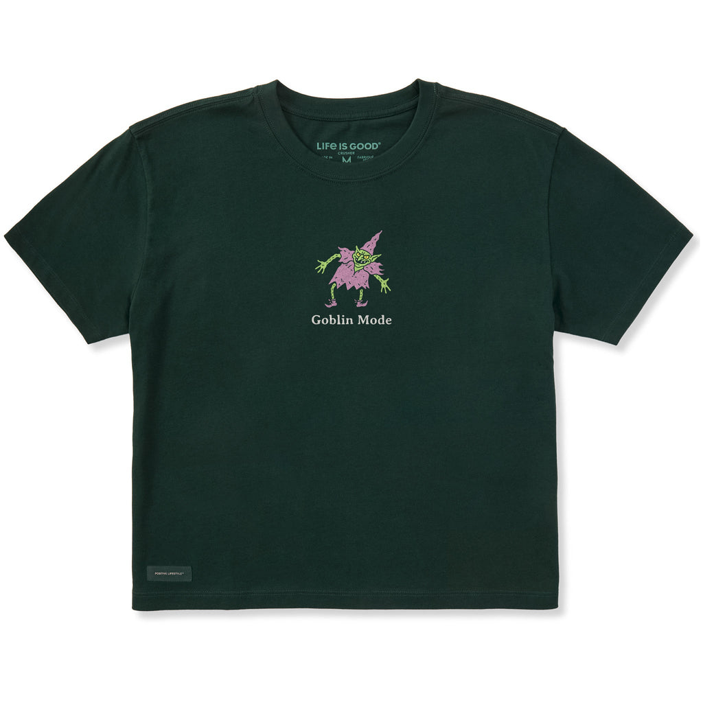 Women's Lil Goblin Mode Short Sleeve Crusher Boxy Tee product image 1
