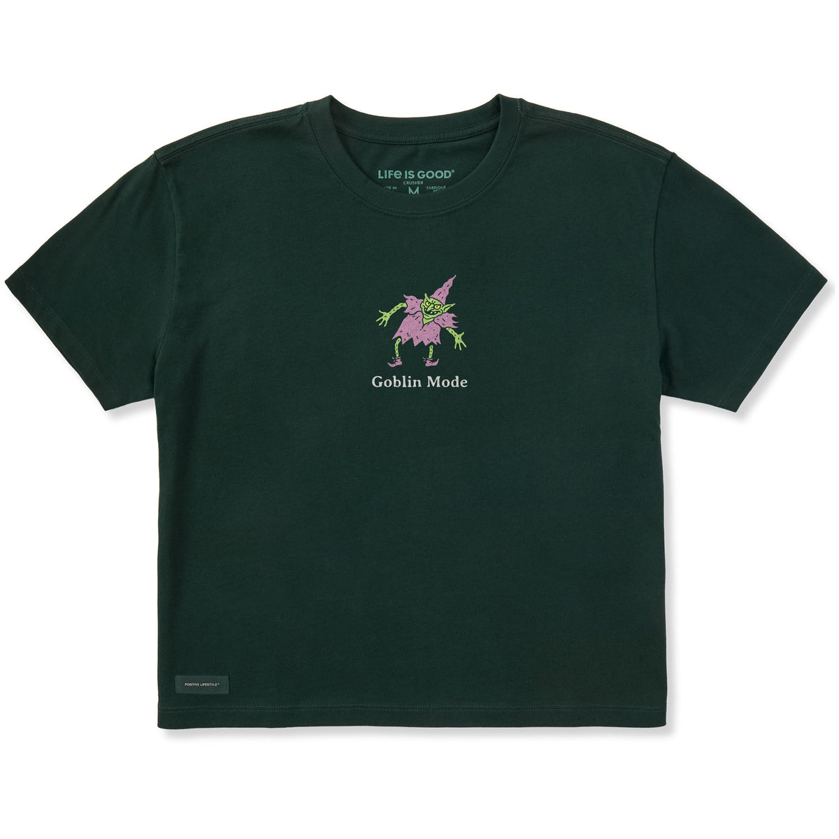 Women's Lil Goblin Mode Short Sleeve Crusher Boxy Tee product image 1