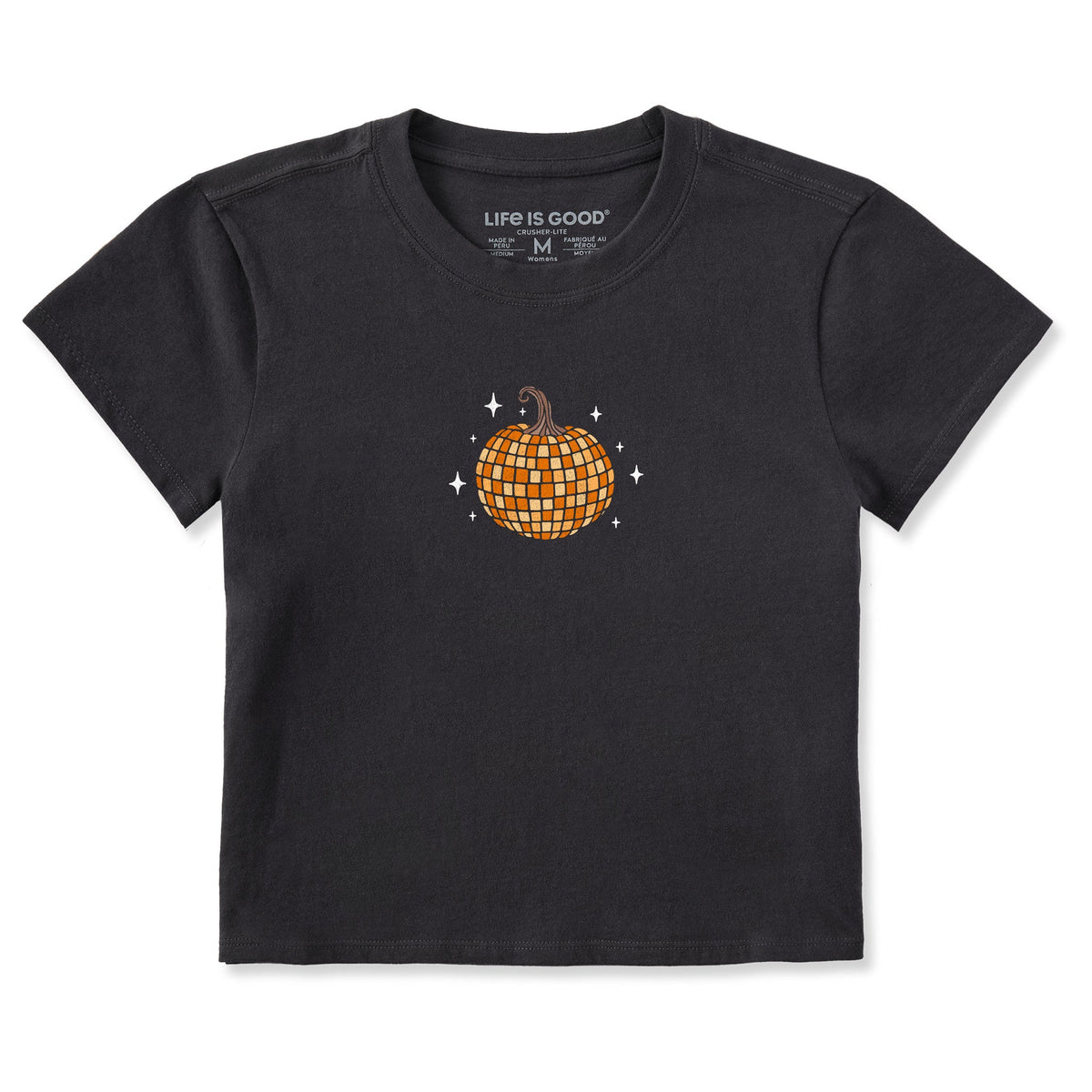 Women's Disco Pumpkin Crusher-LITE Shrunken Tee product image 1