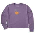 Women's Disco Pumpkin Long Sleeve Crusher Boxy Tee product image 1