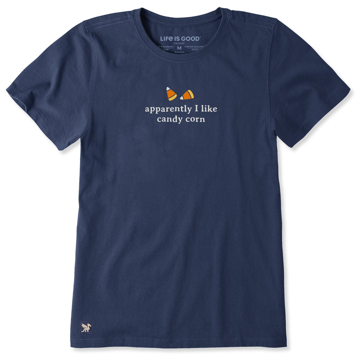 Women's Apparently I Like Candy Corn Short Sleeve Crusher product image 1