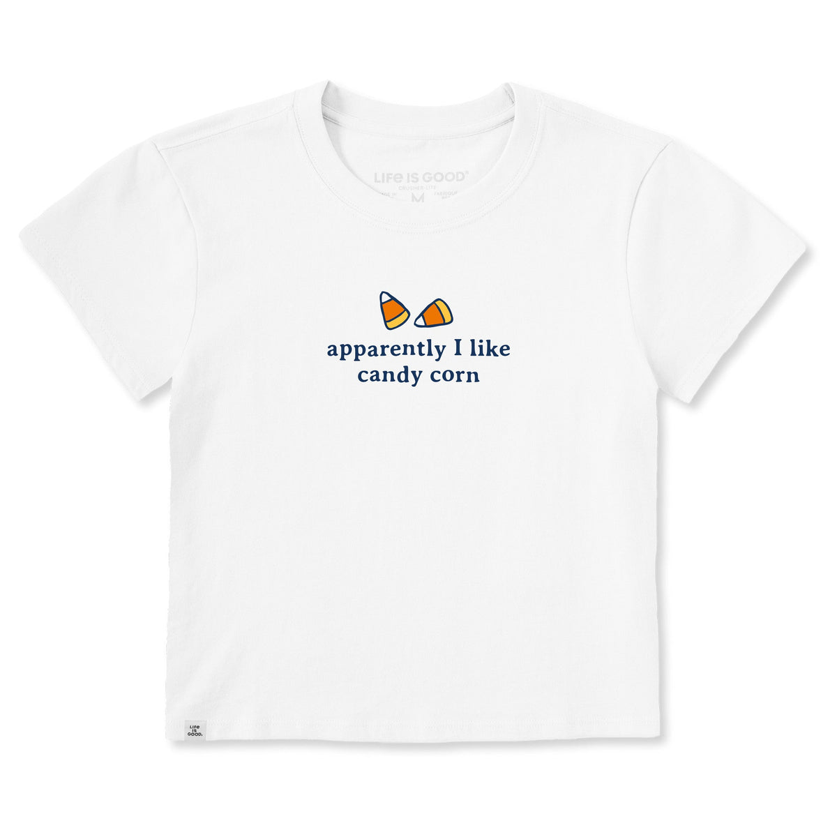 Women's Apparently I Like Candy Corn Crusher-LITE Shrunken product image 1