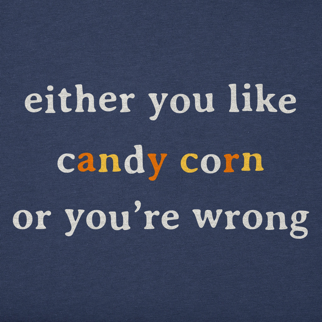 Women's Either You Love Candy Corn Short Sleeve Crusher Tee product image 2