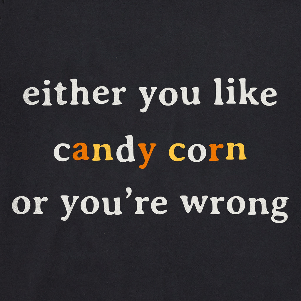 Women's Either You Love Candy Corn Crusher-LITE Shrunken Tee product image 2