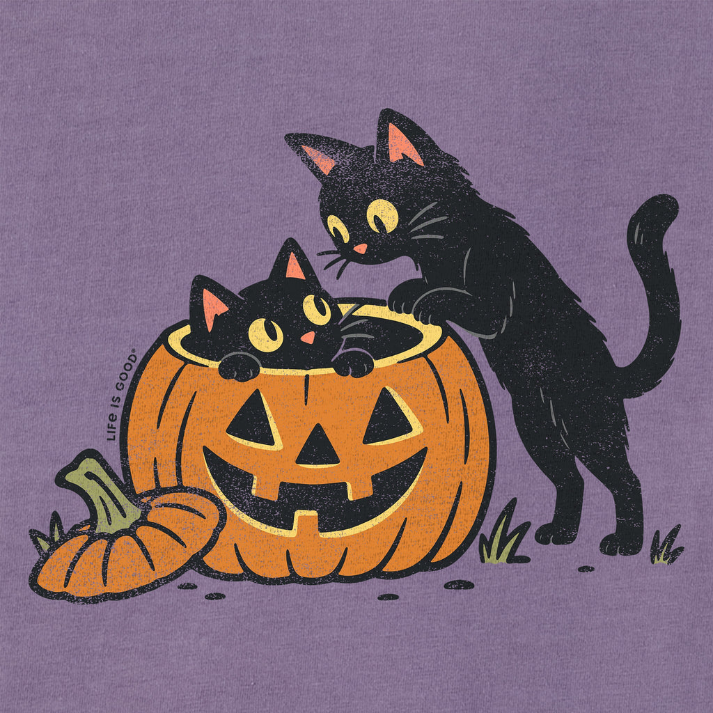 Women's Cats in a Jack Short Sleeve Crusher Boxy Tee product image 2
