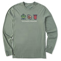 Men's Tailgate Season Trio Long Sleeve Crusher Tee