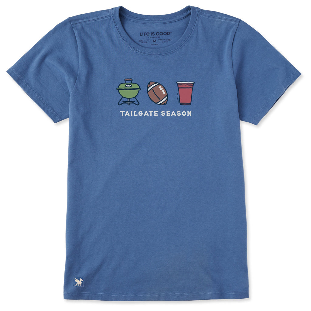 Women's Tailgate Season Trio Short Sleeve Crusher Tee