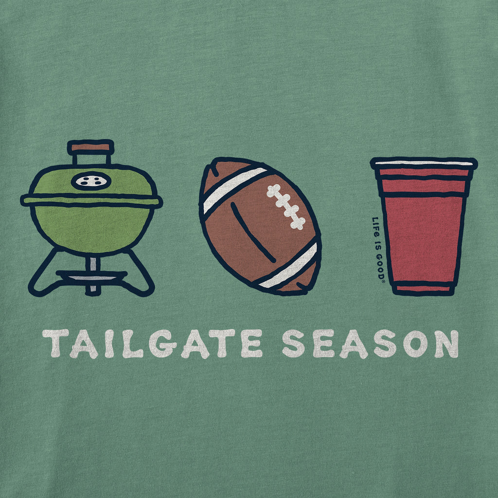 Women's Tailgate Season Trio Crusher-LITE Shrunken Tee