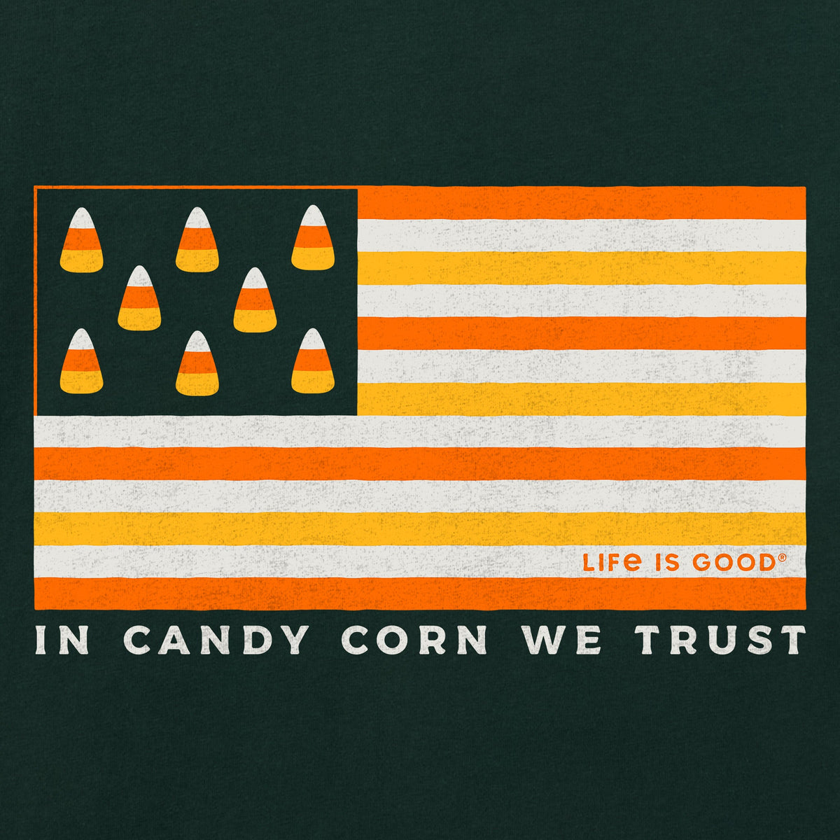 Women's In Candy Corn We Trust Short Sleeve Crusher Boxy Tee product image 2
