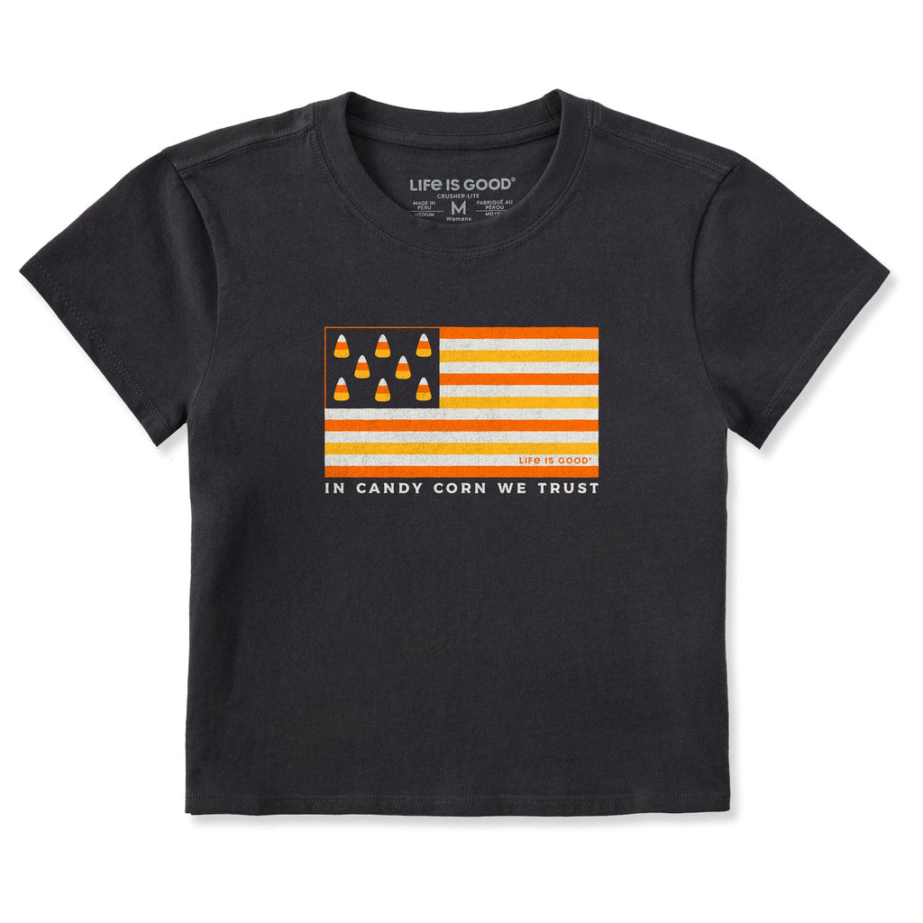 Women's In Candy Corn We Trust Crusher-LITE Shrunken Tee product image 1