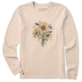 Women's Doodle Sunflower Bundle Long Sleeve Crusher Tee product image 1