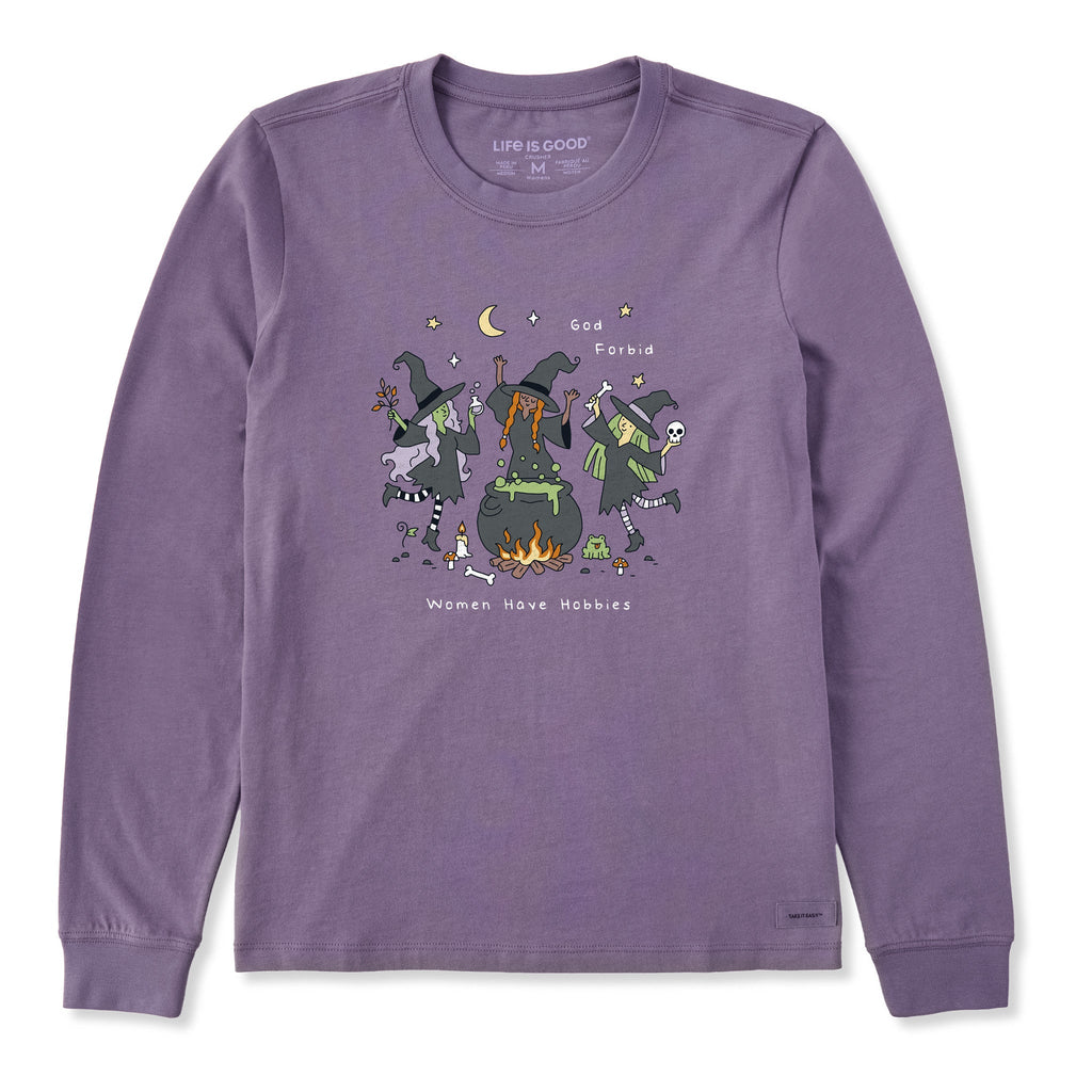 Women's God Forbid Witchy Women Have Hobbies Long Sleeve product image 1