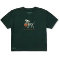 Women's Skeleton Dog Treat Short Sleeve Crusher Boxy Tee product image 1