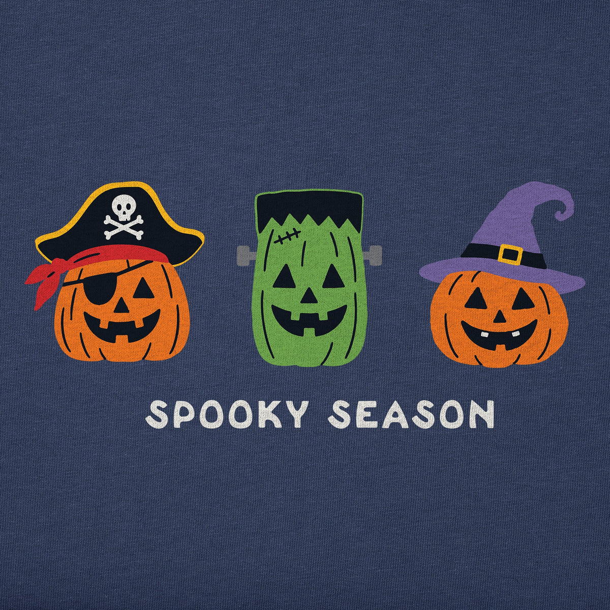 Women's Spooky Season Jack Trio Short Sleeve Crusher Tee product image 2